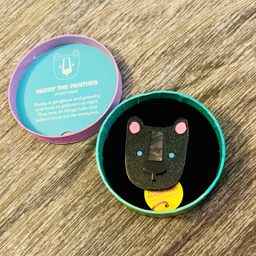 NWT Erstwilder Paddy the Panther Brooch